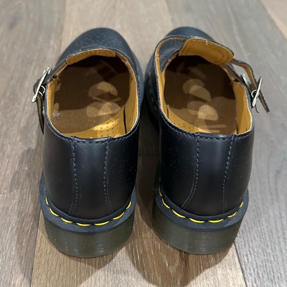 EUC Dr. Martens Smooth Leather Mary Jane Shoes Black Size US 7 - Picture 4 of 11